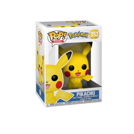 ⚡🐭 Funko Pop! Games: Pokémon – Pikachu #353 Vinyl Figure