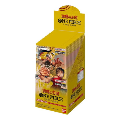 One Piece Card Game OP-04 Kingdom of Intrigue Booster Display (Japanese) [Pre-Order]