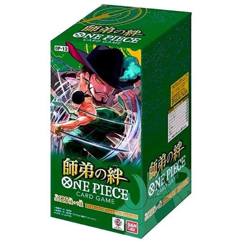 One Piece Card Game OP-12 Bonds of Master and Disciple Booster Display (Japanese) [Pre-Order]