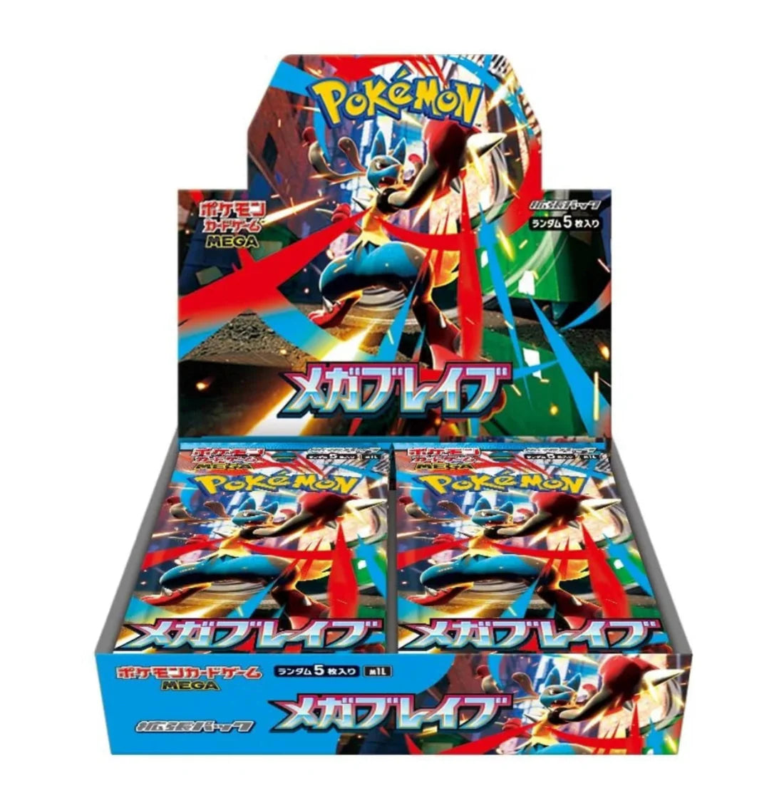 Pokémon Mega Brave Booster Display (M1L) Japanese [Pre-Order]