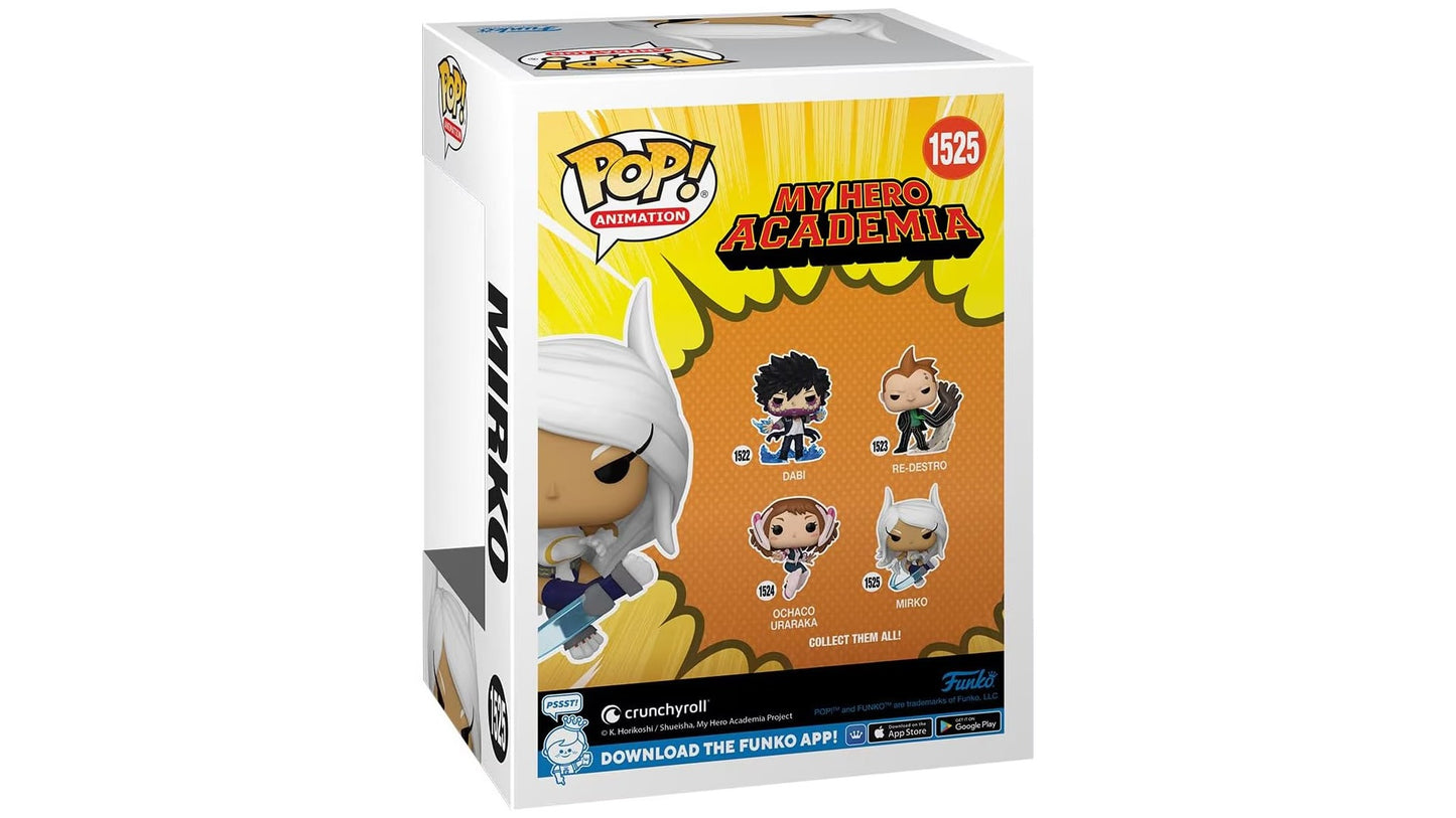 🐇💥 Funko Pop! Animation: My Hero Academia – Mirko #1525 Vinyl Figure