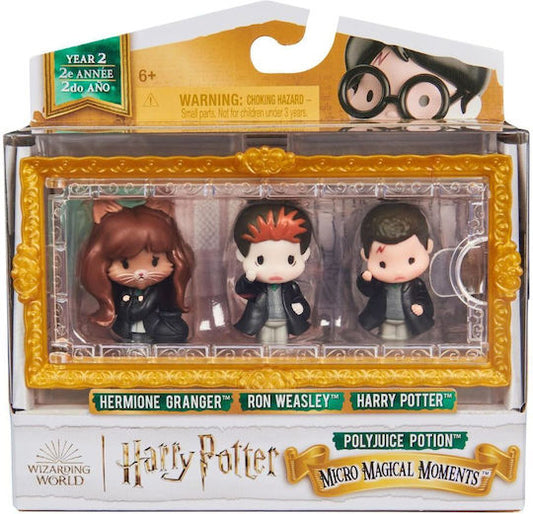Spin Master: Harry Potter - Hermione Granger / Ron Wisley / Harry Potter 3Pack Mini Figure (6068608)